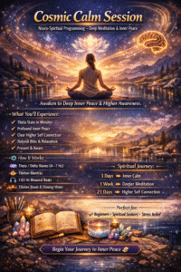 Cosmic Calm Session 🧘‍♀️ جلسة الهدوء الكوني - تعميق التأمل والسلام الداخلي