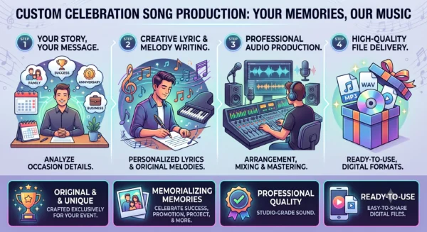 Designing a celebratory song for special occasions Designing a celebratory song for special occasions