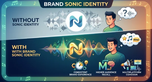 الهوية الموسيقية للعلامة التجارية The brand's musical identity