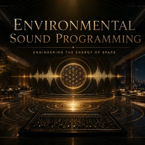 الهندسة السلوكية الصوتية للمساحات الكبيرة (من 300 إلى 1000 متر مربع) Behavioral Audio Design for Large Spaces (300m² - 1000m²) الهندسة السلوكية الصوتية للمساحات الكبيرة (من 300 إلى 1000 متر مربع) Behavioral Audio Design for Large Spaces (300m² - 1000m²)
