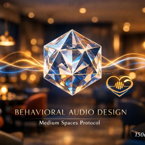 الهندسة السلوكية الصوتية للمساحات المتوسطة Behavioral Audio Design (150m² - 300m²) الهندسة السلوكية الصوتية للمساحات المتوسطة Behavioral Audio Design (150m² - 300m²)