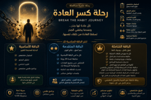 رحلة كسر العادة