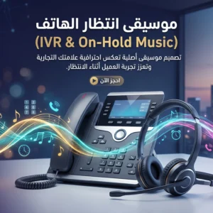 موسيقى انتظار الهاتف ( IVR & On-Hold Music )