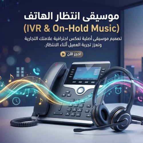 موسيقى انتظار الهاتف ( IVR & On-Hold Music )