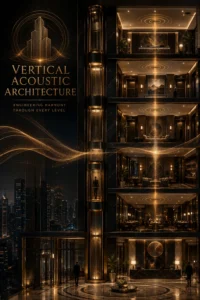 هندسة الرنين السلوكي للمباني الرأسية والفنادق Vertical Acoustic Architecture
