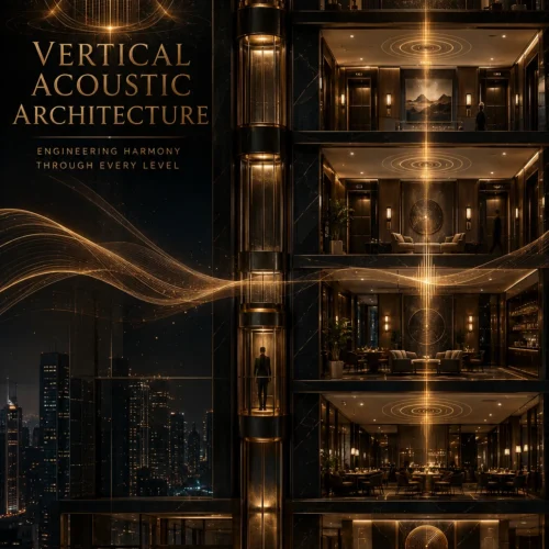 هندسة الرنين السلوكي للمباني الرأسية والفنادق Vertical Acoustic Architecture